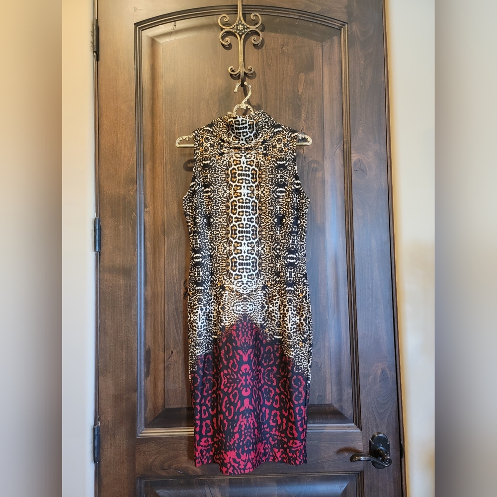 Venus Leopard Bodycon Dress